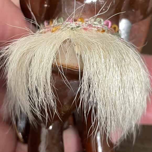 Vintage African Tribal Dancer with Shield Figurine Ceramic Mid Century Japan - Picture 10 of 10